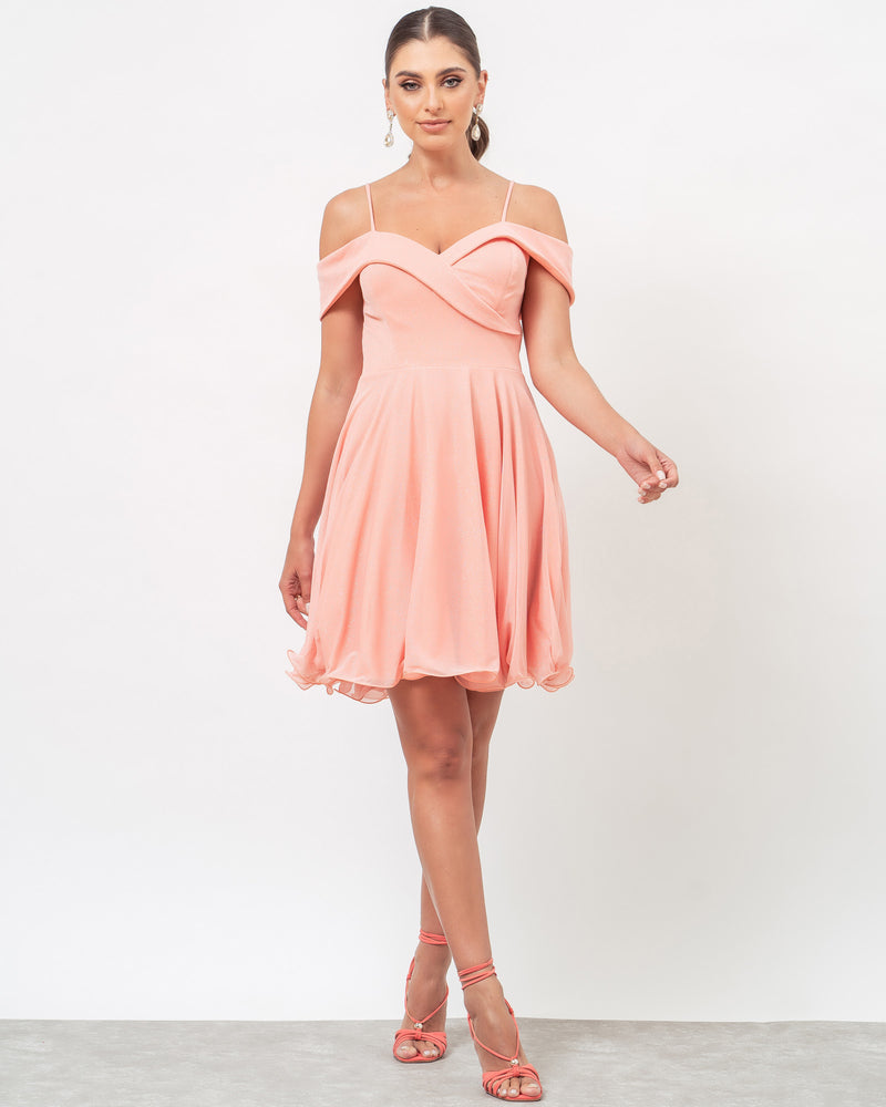 VESTIDO CURTO COR ROSÊ - MAYA - Cod. 415
