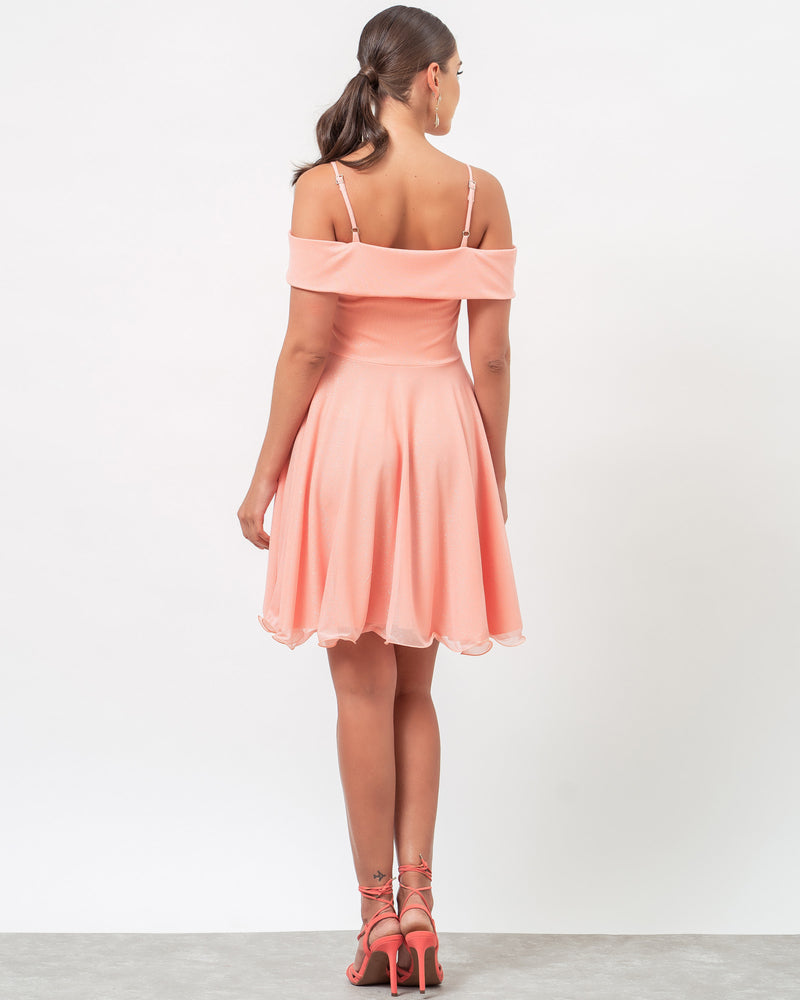 VESTIDO CURTO COR ROSÊ - MAYA - Cod. 415